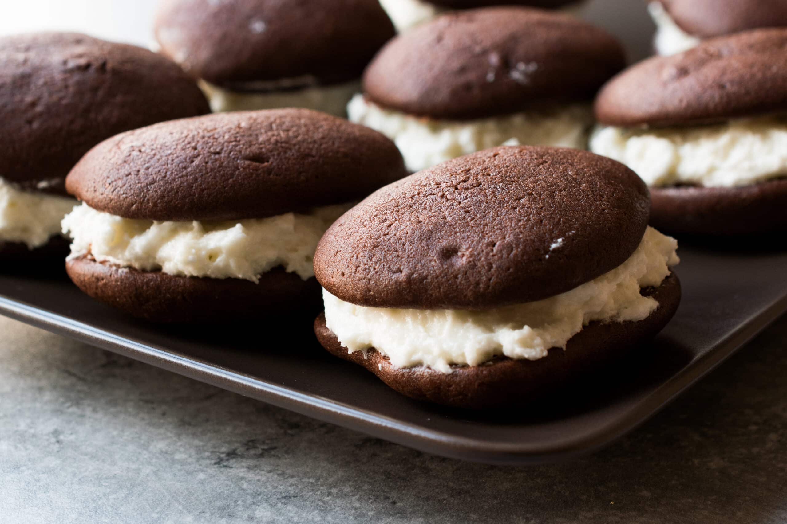 Traditional New England Whoopie Pies